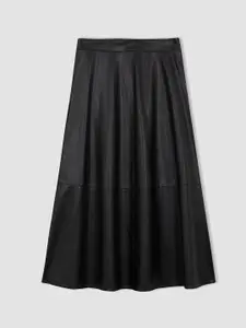 DeFacto Flared A-Line Midi Skirt