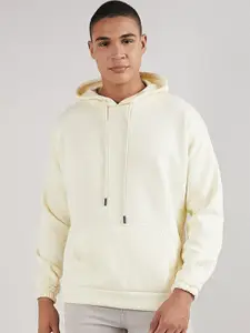 Campus Sutra Hooded Pullover Cotton Sweatshirt