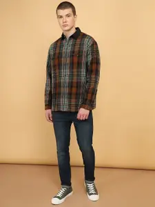 Wrangler Tartan Checked Flannel Casual Shirt
