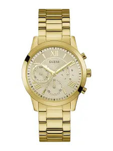 GUESS Women Stainless Steel Straps Analogue Watch W1070L2