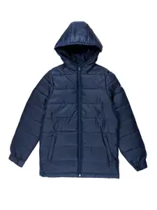 ADIDAS Boys YB Essential Padded Hooded Sports Jacket
