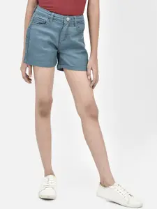 Crimsoune Club  Girls Regular Fit Mid-Rise Cotton Regular Shorts