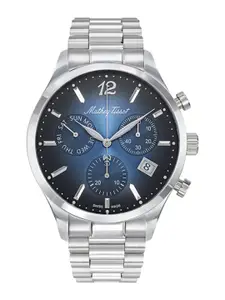 Mathey-Tissot Swiss Made Blue Dial Chronograph Watches for Men's - H411CHABU