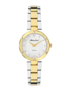 Mathey-Tissot Women Mother of Pearl Dial & Bracelet Style Straps Analogue Watch D1087BQYI
