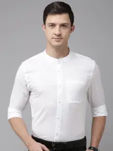 Kryptic Smart Band Collar Pure Cotton Formal Shirt