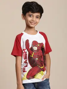 Kids Ville Boys The Flash Printed Cotton Tshirt