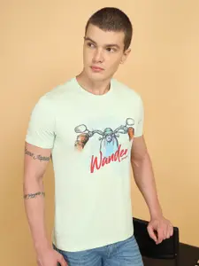 Wrangler Graphic Printed Pure Cotton T-shirt