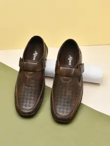 Ajanta Men Laser Cut Shoe-Style Sandals