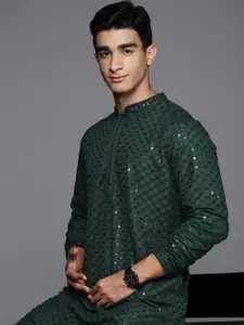 Indo Era Embroidered Sequined Kurta