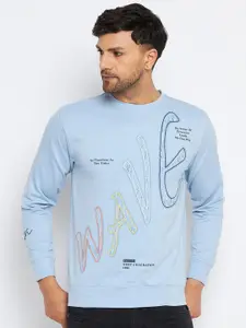 Duke Typography Printed Long Sleeves Fleece Pullover