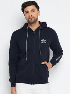 Duke Hooded Fleece Front-Open Sweatshirt