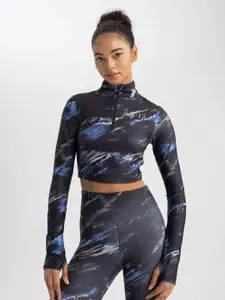 DeFacto Printed Turtle Neck T-shirt