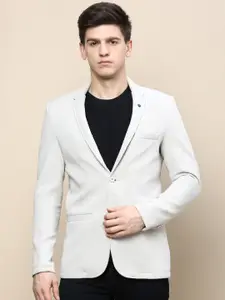 SHOWOFF Notched Lapel Single Breasted Blazer