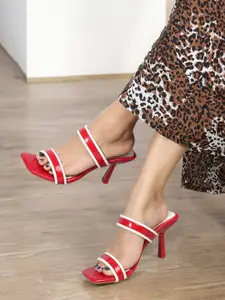 ELLE Colourblocked Slim Heels