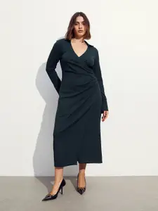 H&M Wrap Midi Dress