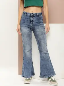 Harvard Women Bootcut Light Fade Stretchable Jeans