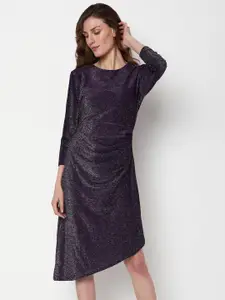 Vero Moda Bling & Sparkly Round Neck A-Line Dress