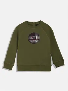 Tommy Hilfiger Boys Cotton Pullover Sweatshirt