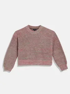 Tommy Hilfiger Girls Ribbed Pullover Sweaters