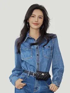 JC Collection Spread Collar Casual Shirt