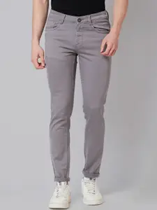 Park Avenue Men Clean Look Slim Fit Low-Rise Jeans
