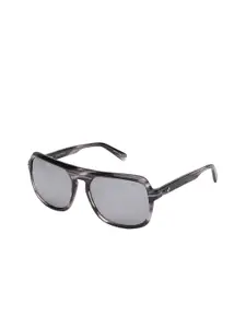 BMW Men Full Rim Square Sunglasses B6531 20