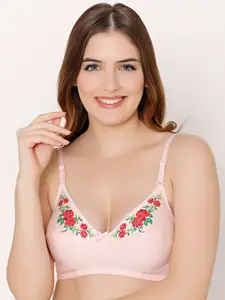 Bodycare Floral Non-Padded Full Coverage All Day Comfort Everyday Bra