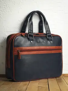 Gauge Machine 16" Navy Laptop messenger Bag