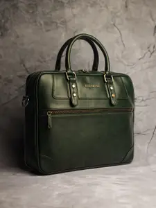 Gauge Machine 16" Olive Messenger Laptop Bag w
