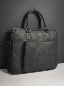 Gauge Machine 16" Grey Laptop Messenger Bag