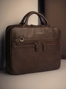 Gauge Machine 16" Brown Laptop Bag