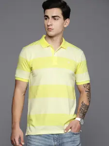 Allen Solly Striped Polo Collar T-shirt