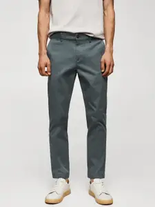 MANGO MAN Tapered Fit Trousers