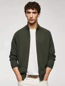 MANGO MAN Solid Cardigan