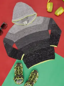 Pantaloons Junior Boys Colourblocked Acrylic Pullover Sweaters