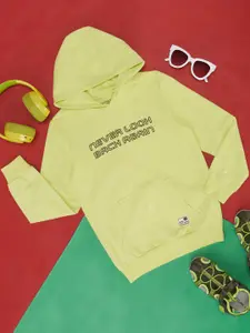 Pantaloons Junior Boys Typography Printed Cotton Sweatshirt