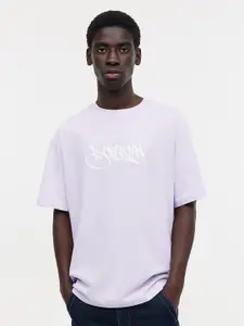 H&M Printed Loose Fit T-Shirt