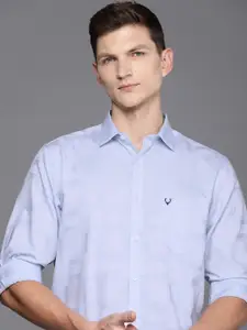 Allen Solly Pure Cotton Classic Fit Opaque Striped Casual Shirt