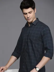 Allen Solly Modern Slim Fit Checked Casual Shirt