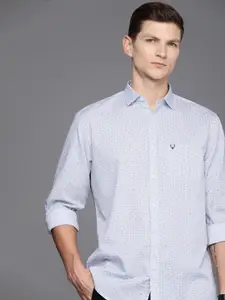 Allen Solly Pure Cotton Classic Fit Opaque Printed Casual Shirt