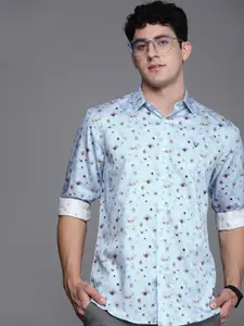 Allen Solly Men Pure Cotton Floral Printed Casual Shirt
