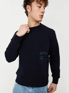max Round Neck Pullover Sweatshirt
