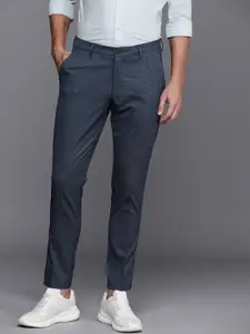 Louis Philippe Ath.Work Men Tapered Fit Trousers