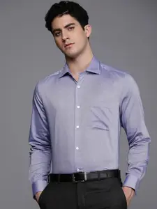 Louis Philippe Men Pure Cotton Slim Fit Formal Shirt