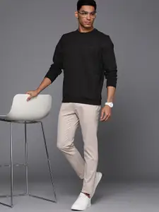 Louis Philippe Solid Sweatshirt