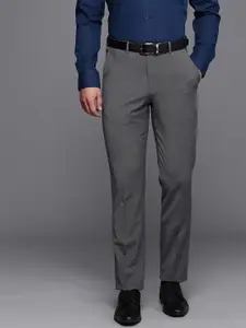 Louis Philippe Men Slim Fit Formal Trousers