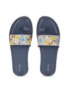 Paragon Embellished One Toe Flats