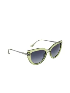 OPIUM Women Cateye Sunglasses & Polarised & UV Protected Lens OP-10125-C03