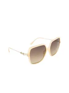 OPIUM Women Square Sunglasses & UV Protected Lens-OP-10126-C04