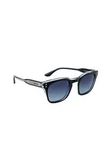 OPIUM Men Oval Sunglasses & Polarised and UV Protected Lens- OP-10116-C01